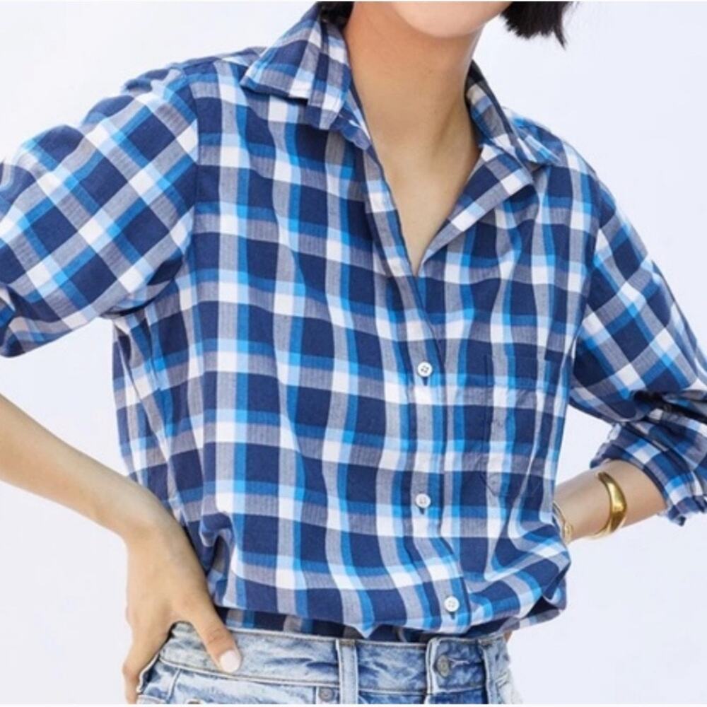 Grayson The Hero Plaid Button Down Shirt Size Large (04)